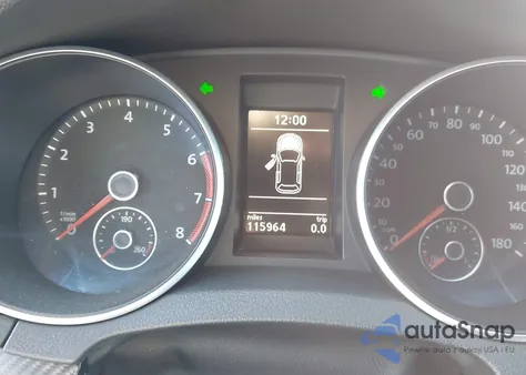 2012 Volkswagen Gti 4-Door из США, поврежденный, VIN WVWHD7AJ0CW007409